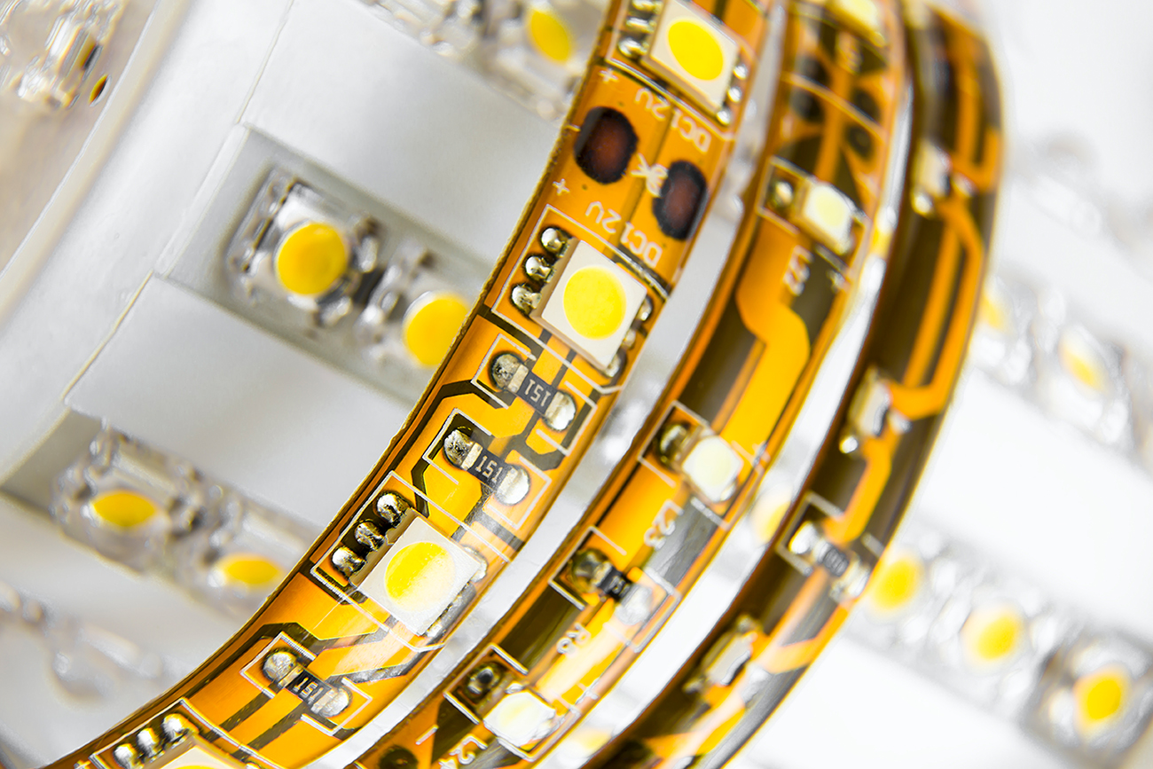 Ansicht LED-Streifen