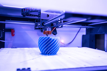 3D printing machine detail 3d druck