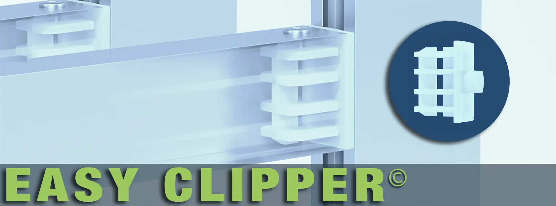Kunststoffverbinder Easy Clipper